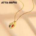 Custom Jewelry D Color VVS Moissanite Pendants for Necklace 925 Sterling Silver High Quality Drop Pendant