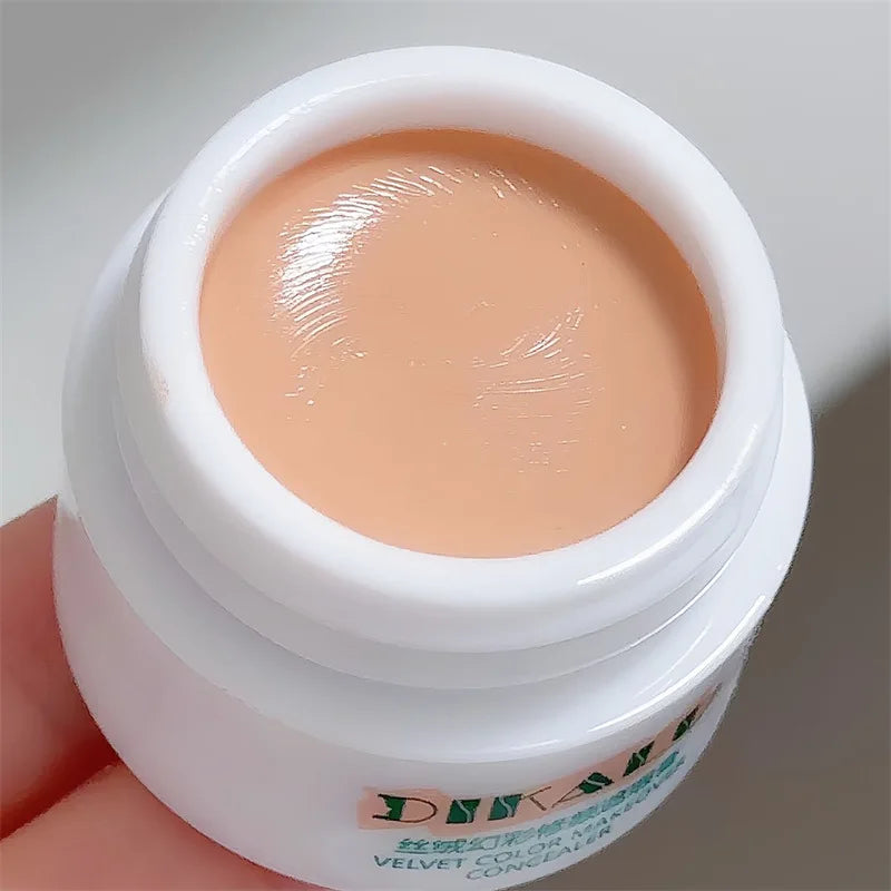 Wholesale DIKALU Full Coverage Foundation White Matte Waterproof Vegan Pore Concealer Primer Cream
