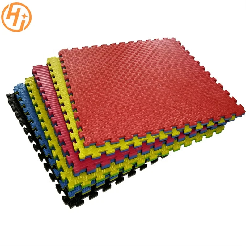 EVA Foam Karate Judo Taekwondo Tatami Puzzle Mats Lightweight Eco-friendly Anti-slip 2cm-5cm Thickness 100x100cm/60x60cm Studios