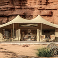 Modular Prefab PVC Luxury Safari Camp Tents With Wood Stove Glamping Yurt Tent