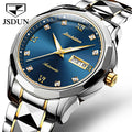 JSDUN 8813 Mechanical Watch Automatic Sapphire Crystal Waterproof Luxury Watches for Men Top Brand Wristwatch Clock Montre Homme