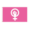 3x5FT Durable Polyester Outdoor Feminism Pride Flags for Holiday Decoration