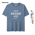 Custom t Shirt Men's 100% Cotton Tshirt Luxury Quality O-neck Blank Streetwear Oversize T-shirt for Men Free hang Tags