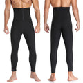 Plus Size Woven Firm Control Abdomen Waist Trainer Slim Fitness Leggings Shapewear Underwear