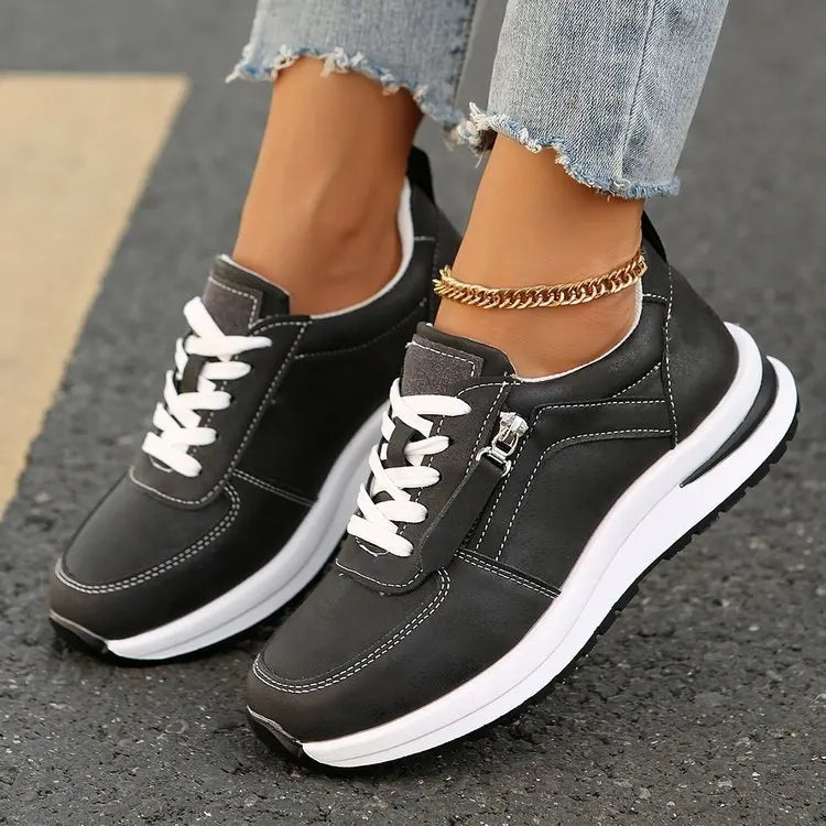 Women's Sports Shoes 2026 Summer New Mesh Breathable Running Light Running Casual Shoes