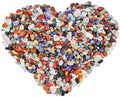 Natural Healing Garden Clastic Rock Rough Crushed Bulk Crystal Chips Stone Gravel