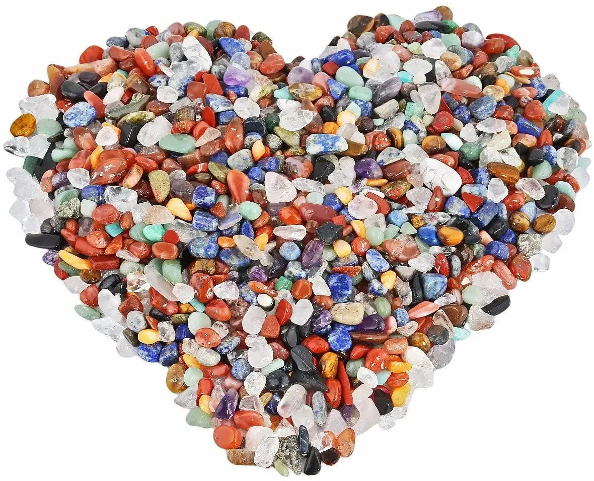 Natural Healing Garden Clastic Rock Rough Crushed Bulk Crystal Chips Stone Gravel