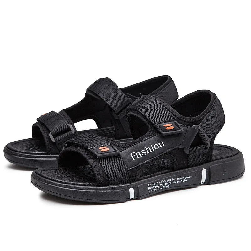 Keleeti Fashion Man Sandals Home Soft-soled Couples Men Sandals Luxury Shoes Beach Wear Mens Sandals Shoes