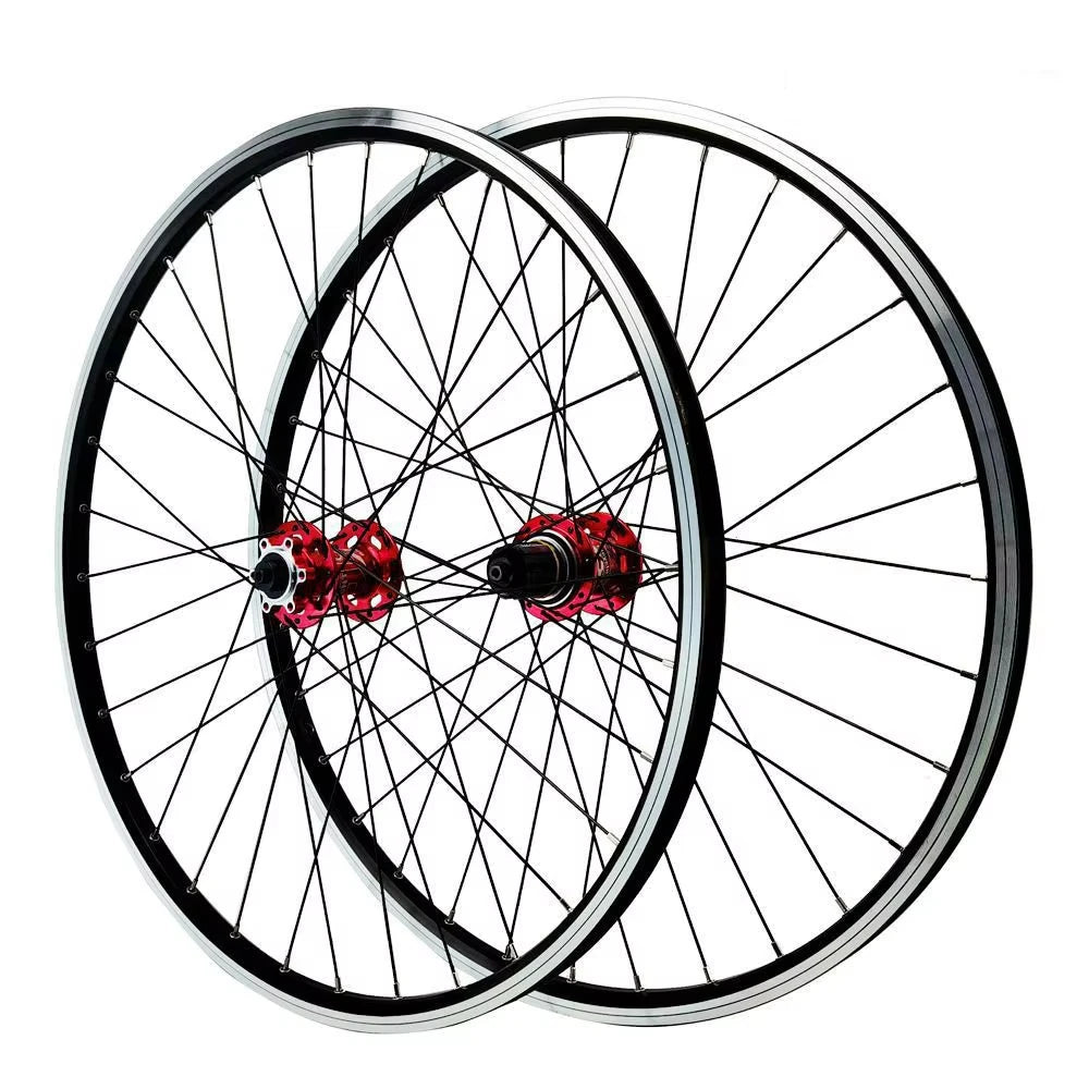 NOVATEC 4 Bearing MTB Bicycle Wheelset 26 27.5 29 Inch 32 Holes Disc V Brake Mountain Bike Wheel Set