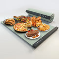 Cusntom Shape Logo FCC CE UL Electric Server Silicone Warming Tray Heating Plate Hot Plate with Adjustable Temperature Control