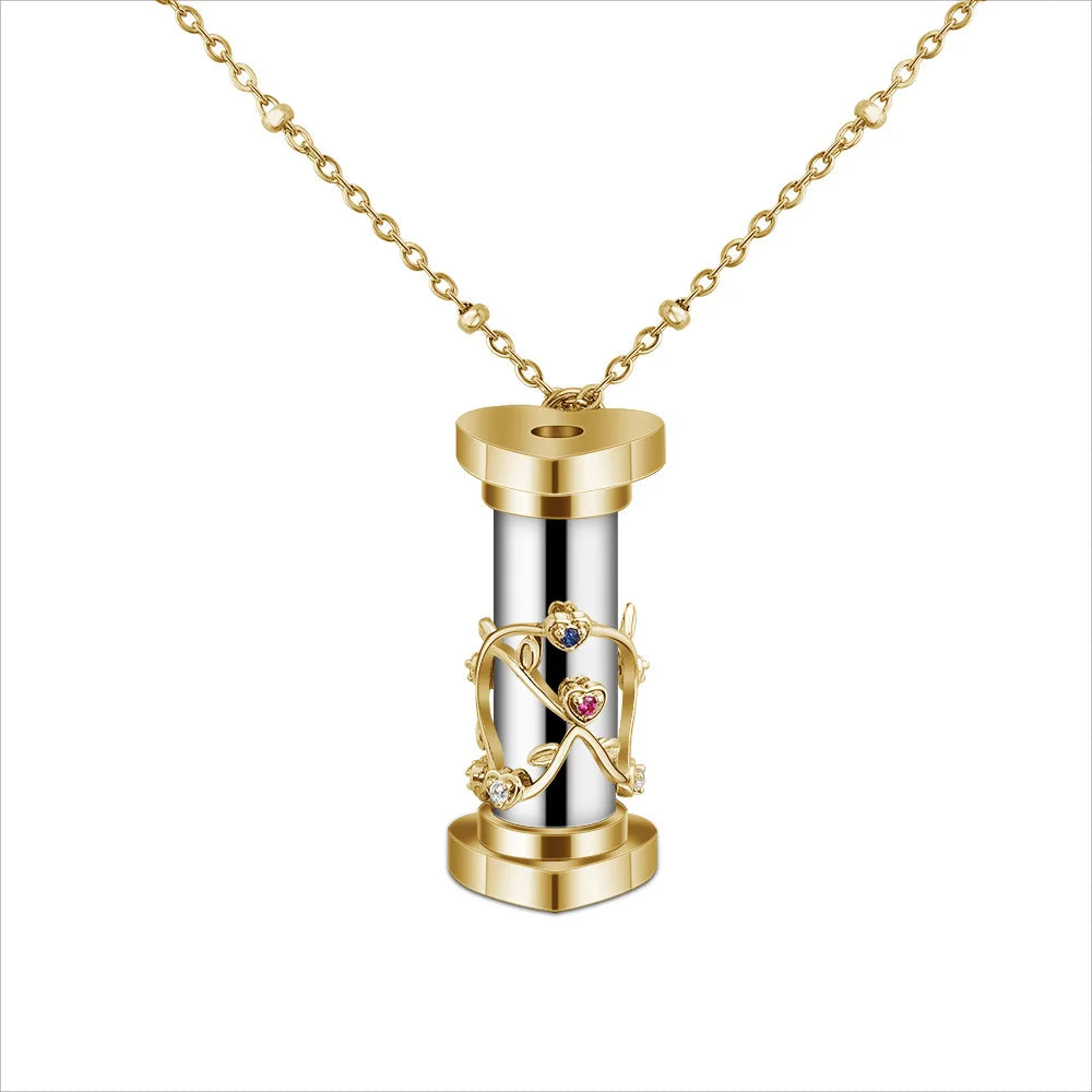 Fashion Jewelry 18k Gold Plated Necklace Kaleidoscope Choker Necklace Women