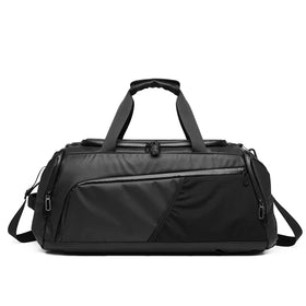 New Designer Anti-Theft With Lock Waterproof Duffel Bag Weekend Travel Bag Large Capacity Outdoor Black Mans Hand Bag