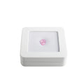 High Quality Black or White Colour Deluxe Diamond Box Durable Diamond Gemstone Showcase Storage Box