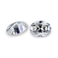 Super White D Color GRA Certified Wholesale Loose Moissanite Diamond Gem Stones Price FL VVS Oval Cut Moissanite