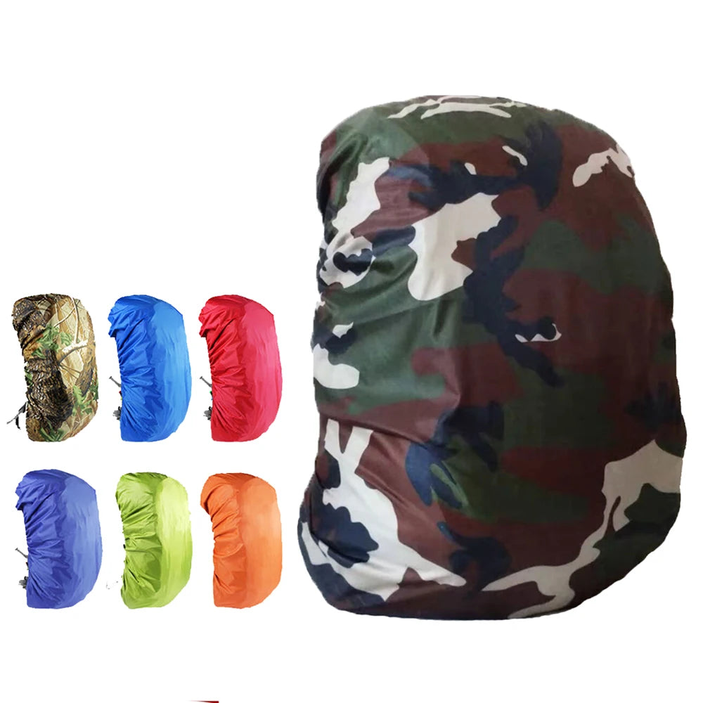 10-90L Backpack Rain Cover Upgraded Waterproof Backpack Cover With Adjustable Cross Strap