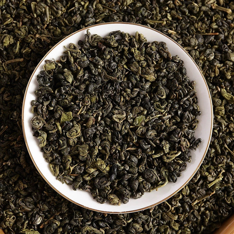 Yunnan Green Gunpowder Tea Old - Variety Biluochun Green Tea Pre - Qingming Spring Loose Leaf Yunnan Green Pears Tea