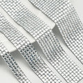 1 Yard Self Adhesive Crystal Glass Rhinestone Sticker Ribbon DIY Rhinestones Glitter Bling Arts Crafts Car Phone Decoration