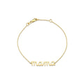 ROXI Daily Wear Jewelry Factory S925 Sterling Silver 5A Zircon Letter Mama Bracelet 2023 New Mother Gift