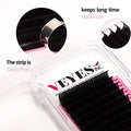 For Premium Matte Mink Individual Eyelash Extensions False PBT Private Label Wholesale Vegan Cruelty-Free Natural Long 7-25mm
