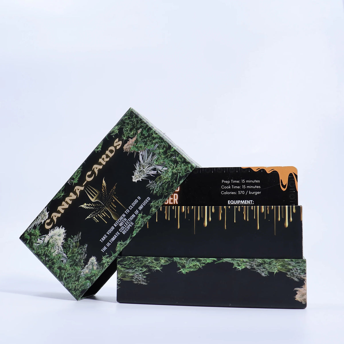 Custom Printed Eco-Friendly Paper Cocktail Cards with Over 100 Cocktails & Guidebook-Customizable Designs