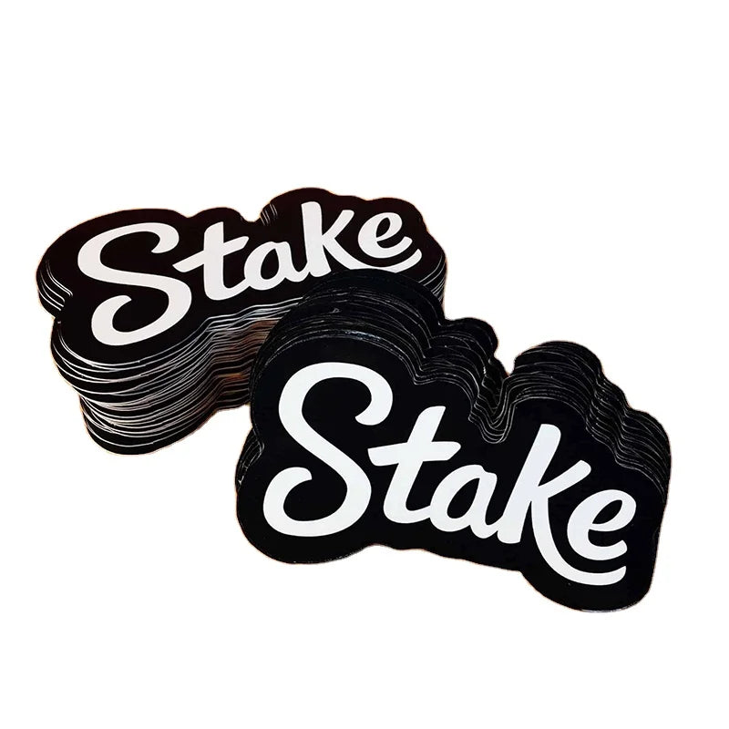 No MOQ Customizable Die Cut Glossy Waterproof Holographic Laser Vinyl Bopp Label Sticker Deco CMYK Bwill Gift Craft Custom Order