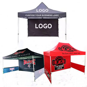 Advertising Trade Show Display Custom Waterproof Tent with Aluminum Frame Portable & Windproof