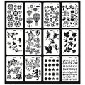 DIY Handbook Painting Stencils Children's Painting Hollow Journal Stencil Set