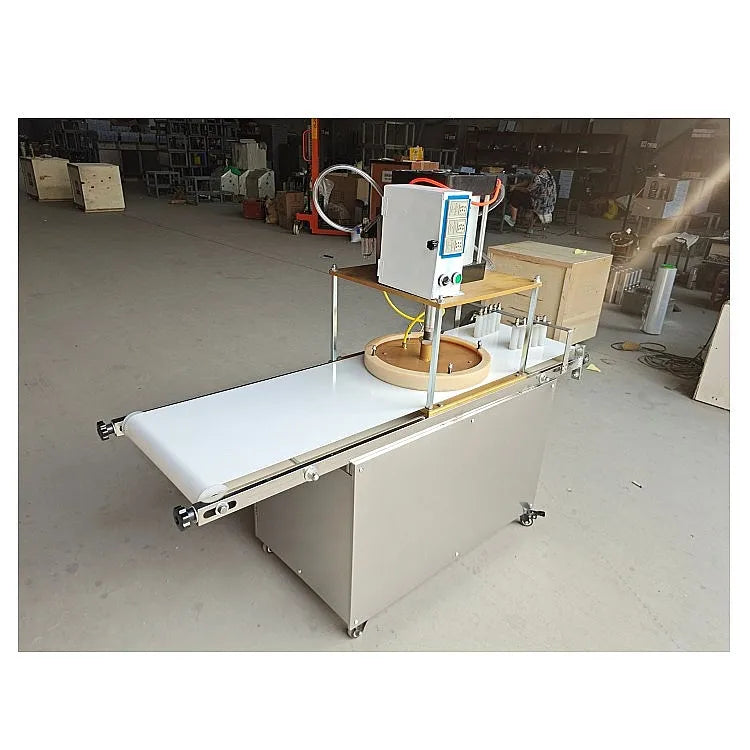 Manual Dough Press Machine Pizza Production Machine and Croissant Machine Dough Sheeter for Home Use