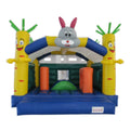 Factory Price Kids Playground Durable Pvc Commercial Jump House Inflatable Rabbit Bouncy Castle