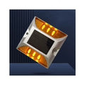 Solar Pavement Studs Aluminum Led Cat Eye Solar Road Stud Flashing Light Pavement Marker Lights