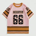 Custom Cotton Short Sleeve Basketball Knit Jersey for Men Crew Neck Hollow-Out Mesh Knitted Sweater Gym T-Shirt Oversize