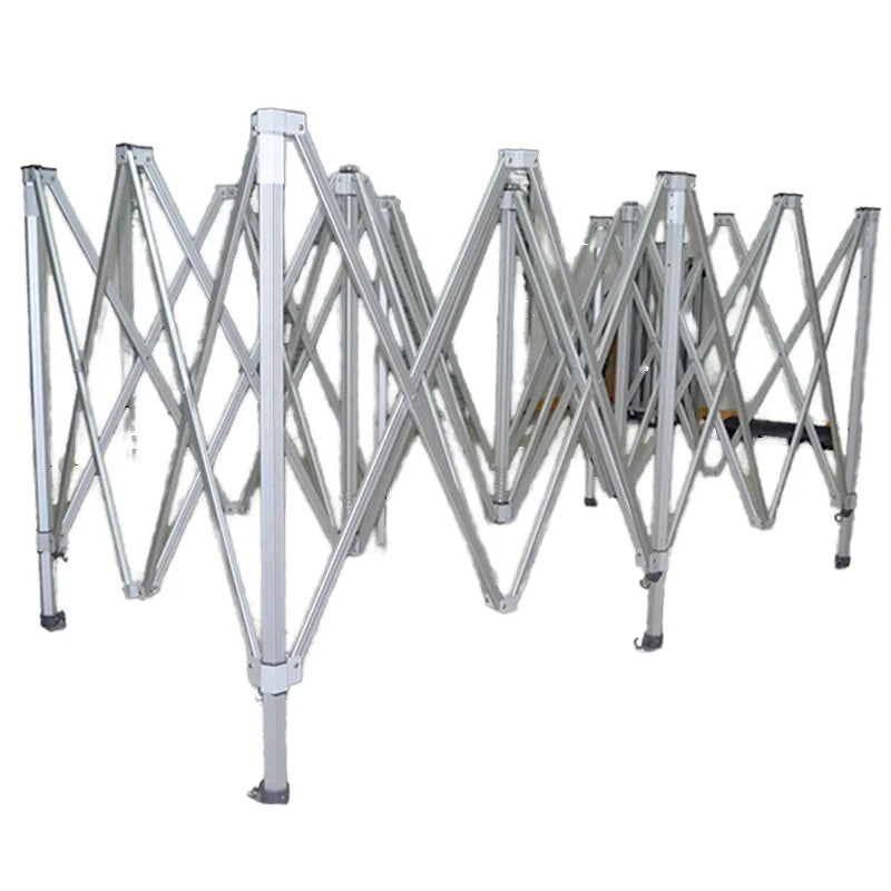 FEAMONT Deluxe 3x6M Aluminum Folding Tent Frame Hexagon Trade Show Tent for Outdoor Use 50MM Tube