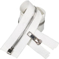 5# Y Teeth Shiny Nickel Open End Metal Zipper for Jacket