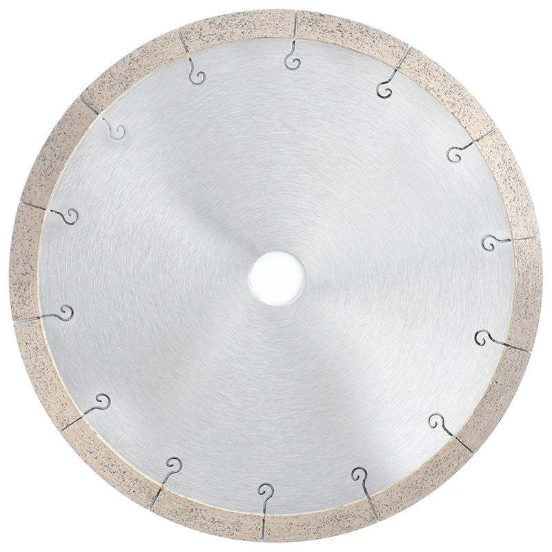 GJ Diamond Saw Blades 190mm Fast Delivery Low Noise Hot-press Saw Blades With J-groove Continuous Hook for Ceramic Tiles Dekton
