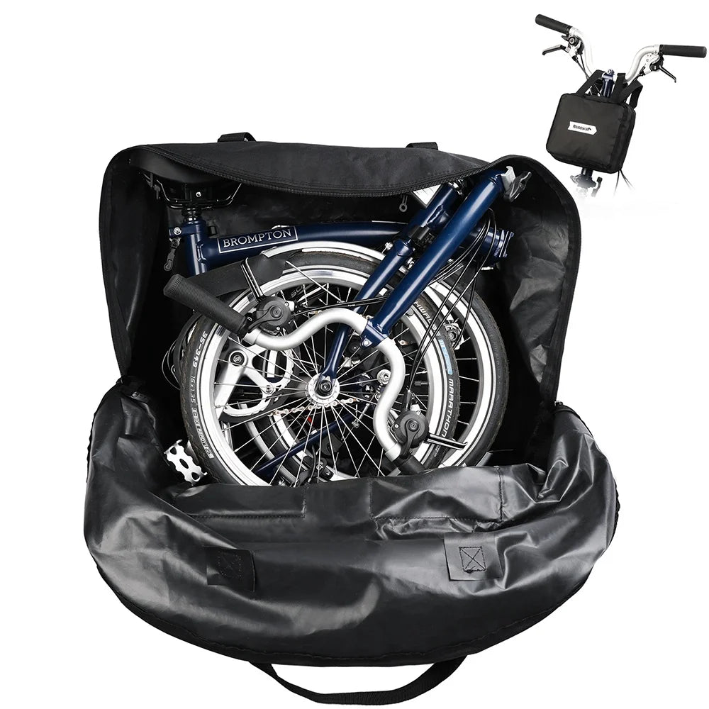 Rhinowalk 14-16 Folding Bike Carry Bag Portable Bicycle Storage Travel Packing for Air Travel for Cycling & Transport