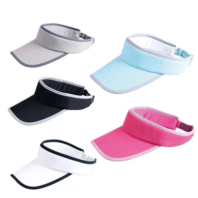 Custom Design Embroidery Sport Sun Visor Cap Hat
