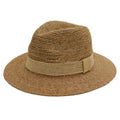 2025 Summer Unisex Fedora High Quality Hand Crochet Natural Raffia Straw Panama Hat Wide Brim Beach Travel Sunshade for Outdoor