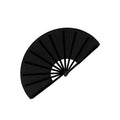 Custom Wholesale Printed Large Bamboo Folding Chinese Fans Hand Sublimation Clacking Hand Held Fans Blanks with logo