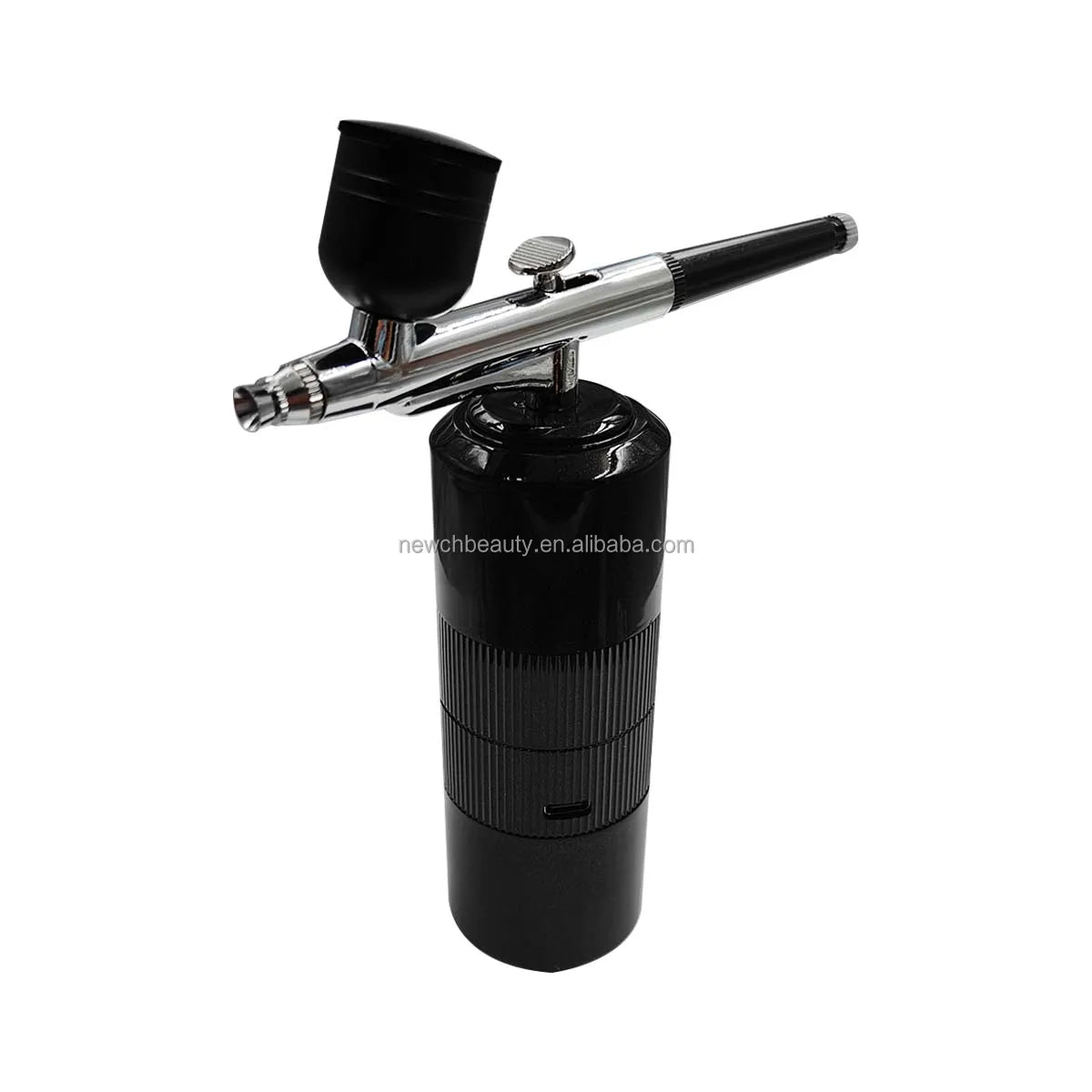 Facial Steamer Airbrush Vaporizador Instrument Oxygen Injection Nano Mist Sprayer for Wrinkle Remover Moisturizer Household Spa