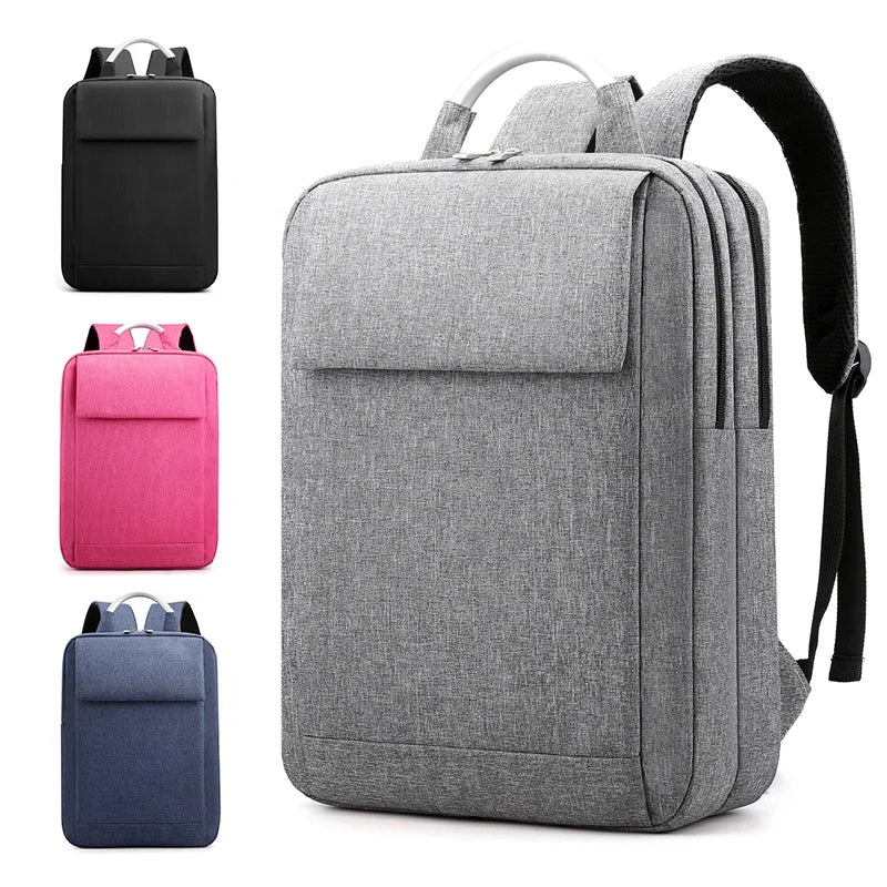 Business Man's Multifunctional Laptop Backpack with Aluminum Alloy Handle Waterproof School & Travel Backpack