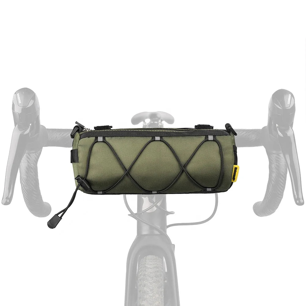 Rhinowalk Custom Outdoor Cycling Bicycle Front Pack for MTB Gravel Bikes Water Resistant Handlebar Bikepacking