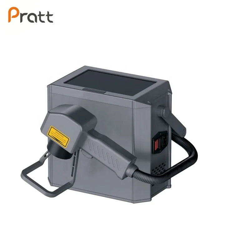 PRATT CNC Hand Grip Fiber Laser Engraving Machine Portable Fiber Laser Engraving Machine 20w