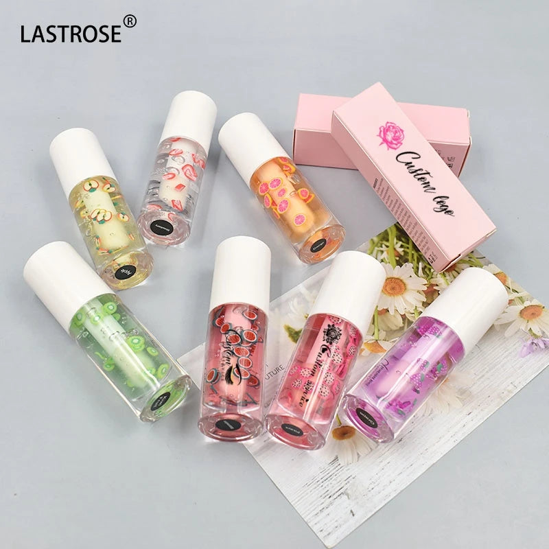 Private Label Glossy Long Lasting Waterproof Sunscreen Lip Oil Wholesale Low MOQ Vegan Lip Plump High Quality Custom Logo Lip