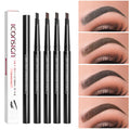Custom Logo Make up Eye Brow Pen Set Free Sample Eyebrow Pencil 6 Colors Accept Waterproof Eyebrow Pencil