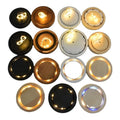 Wood Products Wholesale Immortal Flower Base Led with Lights Wood Crafts Building Blocks Glass Dust Cover Accessories