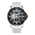 Fairwhale New Big Dial Stainless Steel Case Watch Luxury Customized Moon Phase Men WristWatches