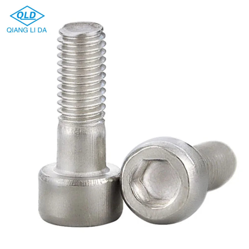 High-Volume Capabilities Stainless Steel A2/A4 304 316L DIN 912 Metric Allen Hex Cylinder Head Cap Screws M3-M9 QLD Brand
