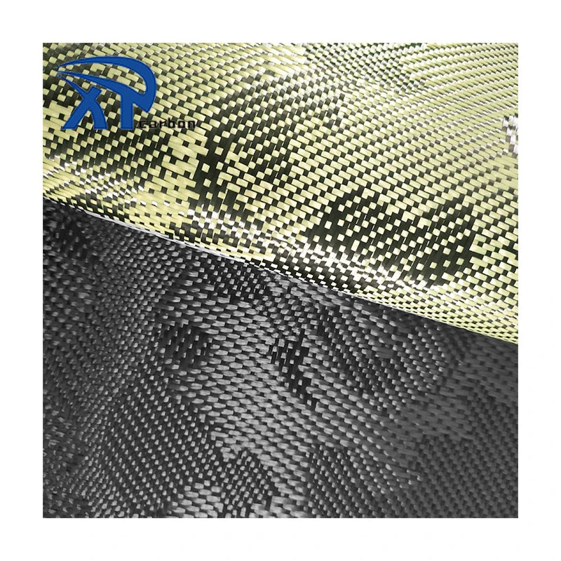 High Temperature Resistance Colored Camouflage Carbon Kevlars Fabric Fiber Cloth