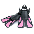 Aloma Open Heel Snorkel Fins for Adults Size 39-43 Adjustable Soft TPR PP & Rubber Diving Equipment for Swimming and Diving