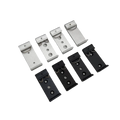 Guide Rail Buckle Bracket Aluminum Profile Buckle Aluminum Alloy Base C45 Guide Rail 35mm Din Rail Mounting Clip